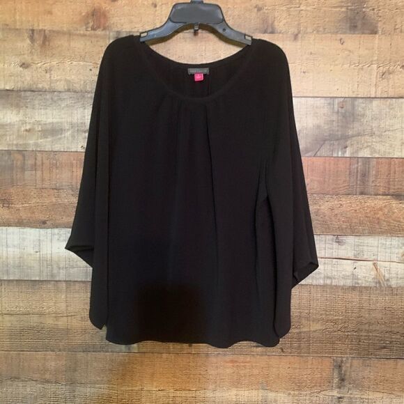 ‎Vince Camuto black top, size small - Picture 2 of 8